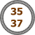 Dětské ponožky, bota 35-37