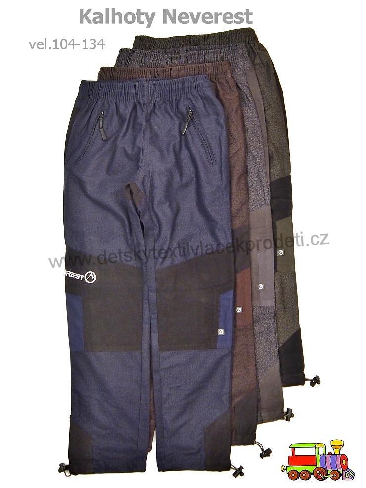Kalhoty sportovní Neverest F-920Cc hnědé vel.116