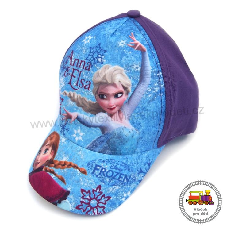 Kšiltovka dívčí Frozen-Ledové království-Elsa EP4032 fialová /č.86/ vel.52