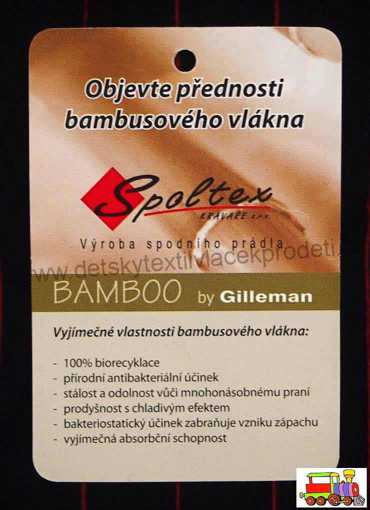 Chlapecké boxerky Danek s bambusem vel.122 (skutečná 116)