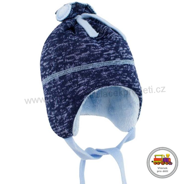 Dětské zimní kalhoty - polodupačky Oliver marine vel.56