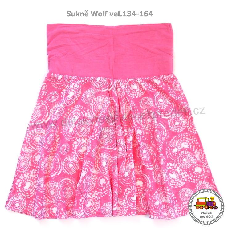 Sukně Wolf S2716 růžová vel.152