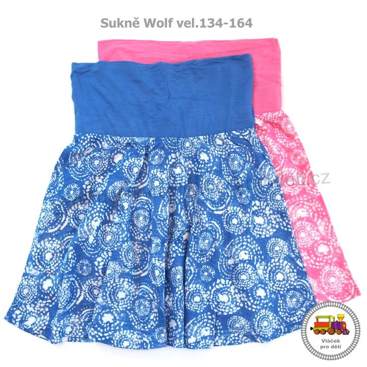 Sukně Wolf S2716 růžová vel.152
