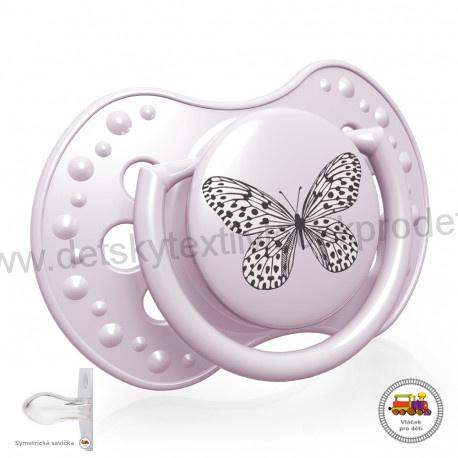 Dudlík silikonový dynamický LOVI BOTANIC 0-3 m 2ks 22/869 GIRL