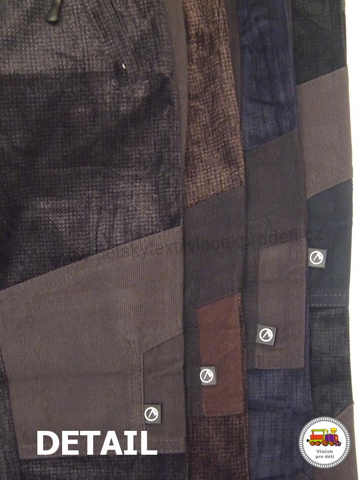 Kalhoty sportovní (manšestrové) Neverest F-923Cc zelené vel.104