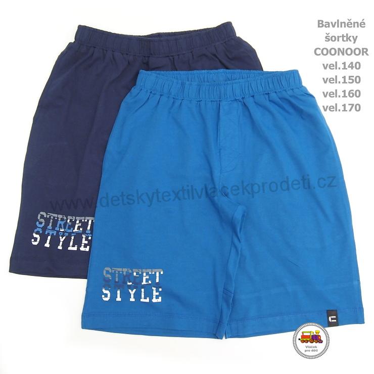 Chlapecké šortky/bermudy COONOOR 20-051 tmavě modré vel.150