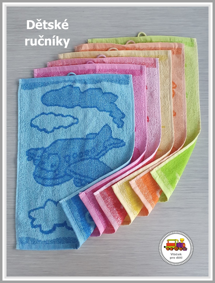 NOVINKA-dětský ručník silnější froté MOTIV