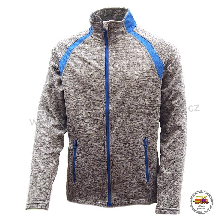 Chlapecká mikina funkční Wolf M2146 šedá vel.140