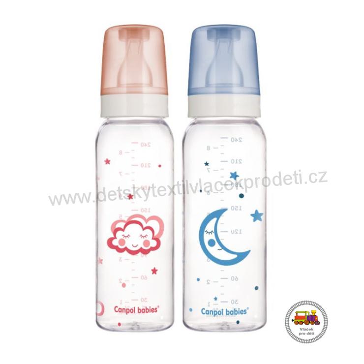 Lahev skleněná s úzkým hrdlem NIGHT DREAMS 120ml 42/102 růžová