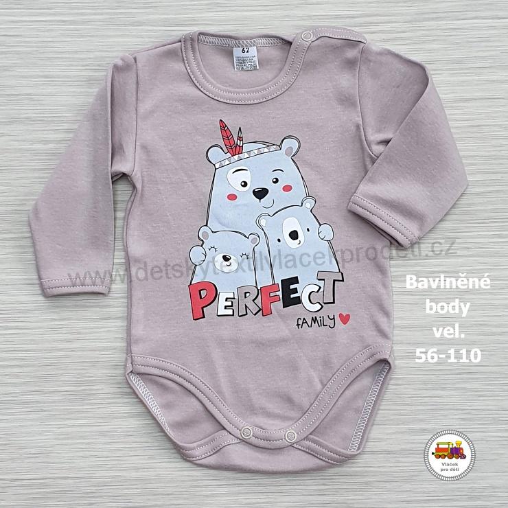 Kojenecké body bavlněné /396/ béžové vel. 56 Zvířátka