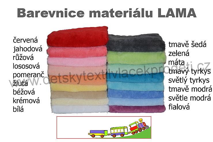 Dětský župan Lama tmavší tyrkys vel. 98