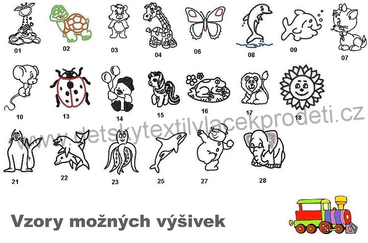 Dětský župan Lama tmavší tyrkys vel. 98