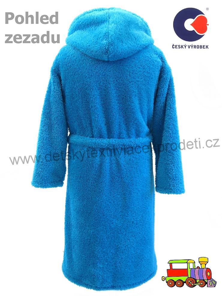 Dětský župan Lama tmavší tyrkys vel. 98