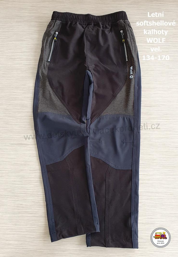 Softshellové kalhoty letní Wolf B2387 /Varianta 1/ vel.140