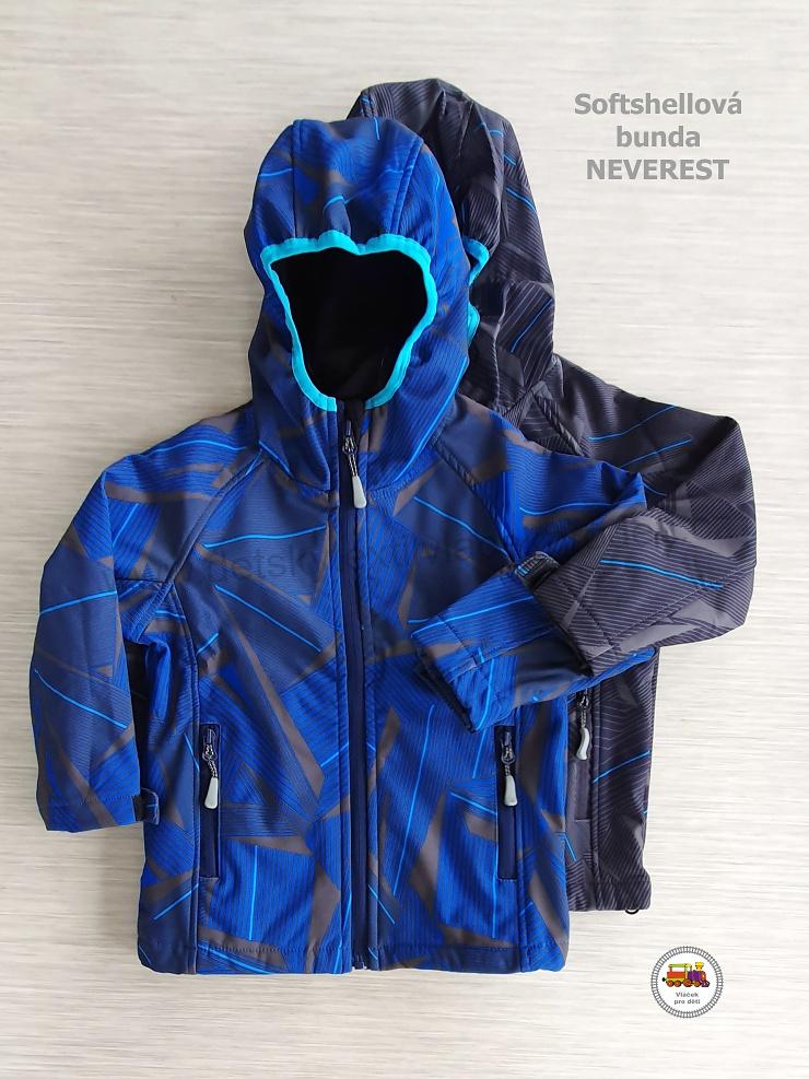 Softshellová bunda Neverest I-41803cc šedá vel.122