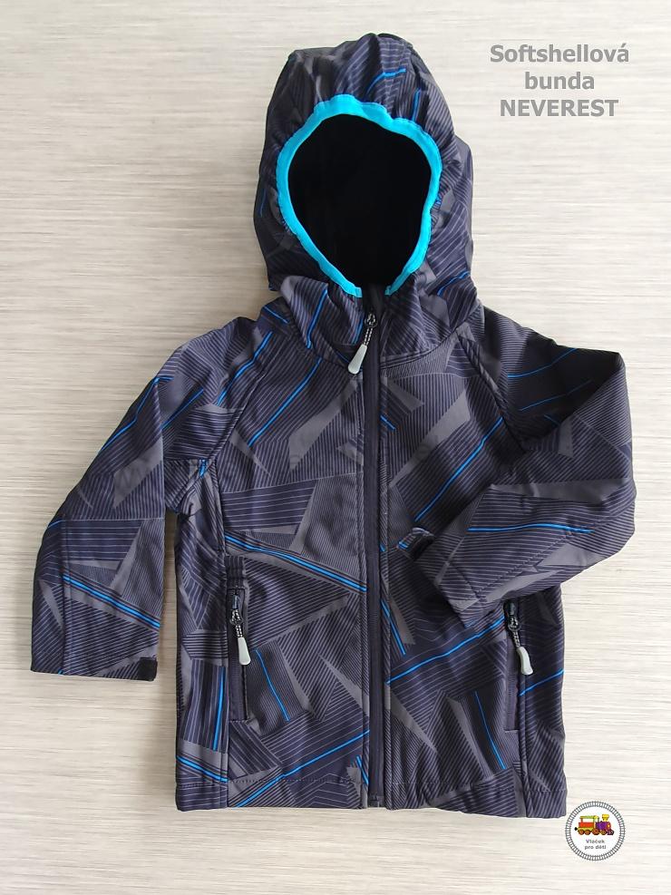 Softshellová bunda Neverest I-41803cc šedá vel.116
