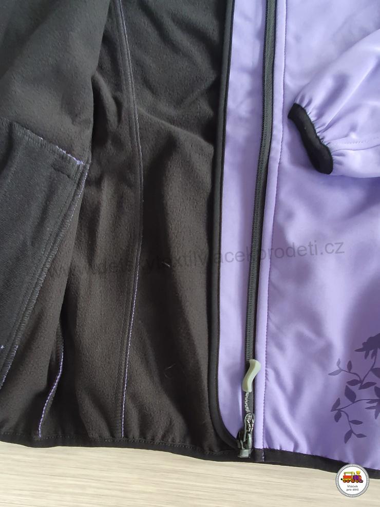 Softshellová bunda dívčí Neverest I-41802cc fialová vel. 98