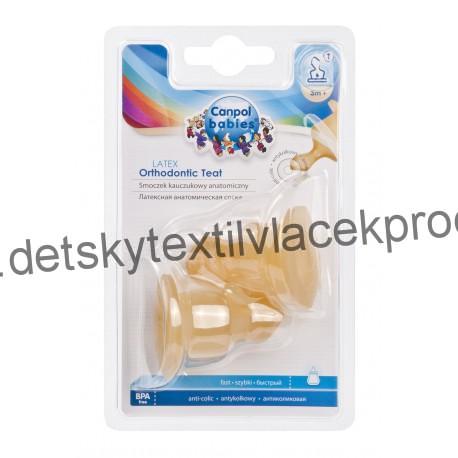 Dudlík 2-střední kaučukový anatomický 2ks 23/102