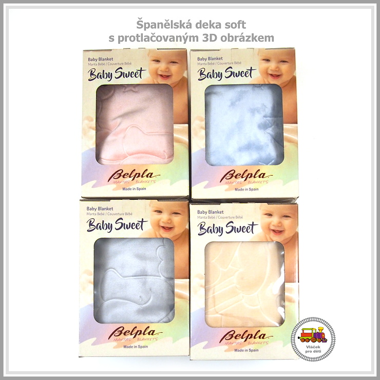 Španělská deka dětská Baby Sweet - soft