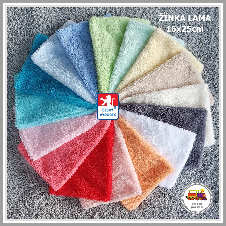 Dětská žínka na koupání Lama, různé barvy