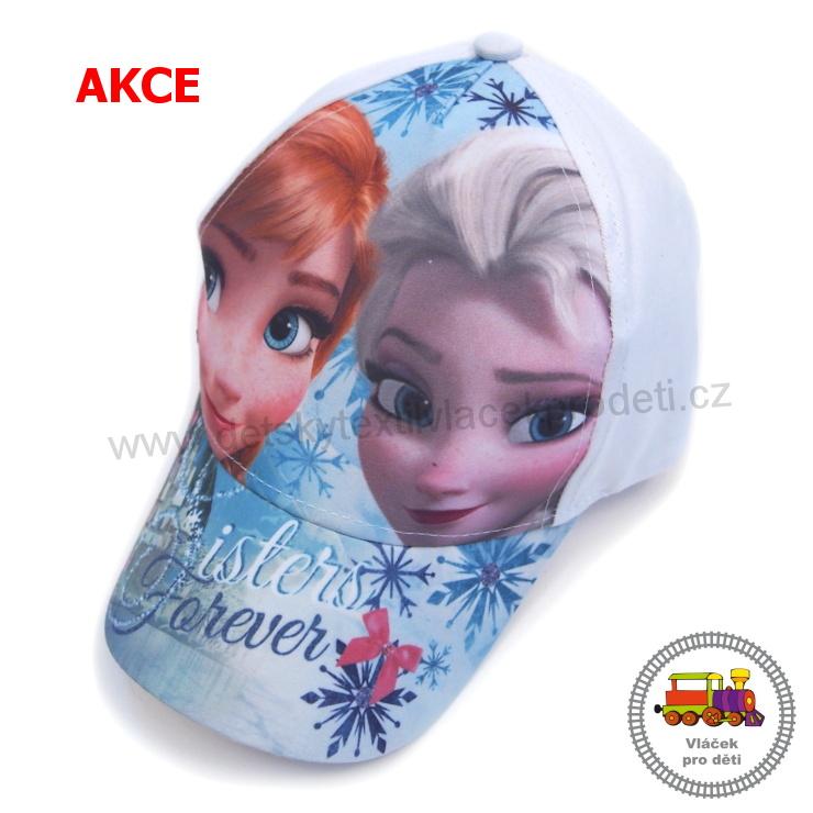 AKCE-Kšiltovka dívčí Frozen-Ledové království-Elsa EP4036 bílá /č.87/ vel.54