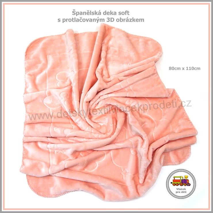 Španělská deka dětská Baby Sweet - soft