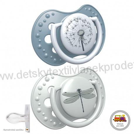 Dudlík silikonový dynamický LOVI BOTANIC 6-18 m 2ks 22/871 BOY
