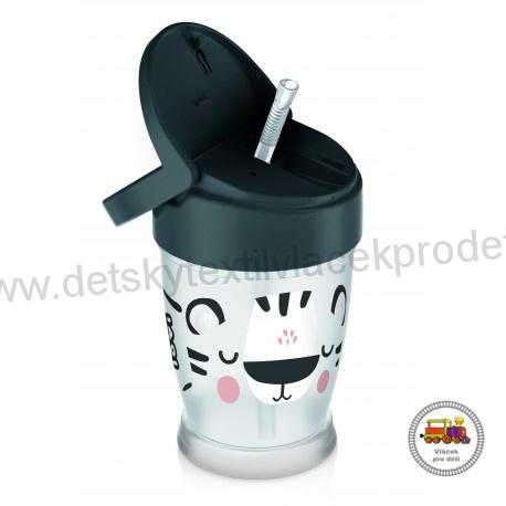 LOVI hrníček se slámkou SALT&PEPPER JUNIOR 250 ml 35/356