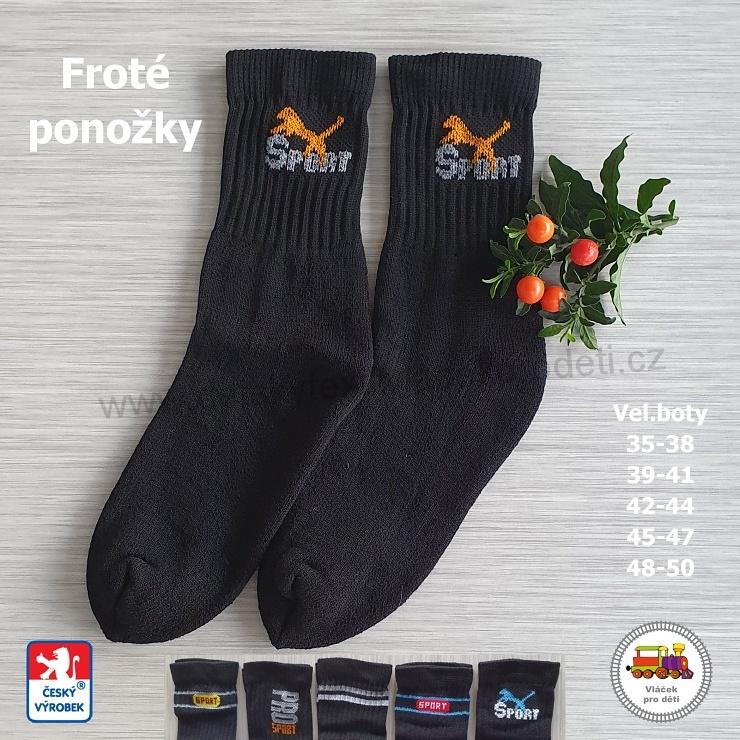 NOVINKA-Froté ponožky Petr vel.boty 35-38, 39-41, 42-44, 45-47