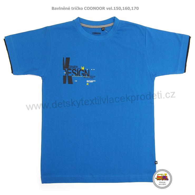 NOVINKA-Chlapecké tričko Coonoor 19-018 Design vel.150, 170