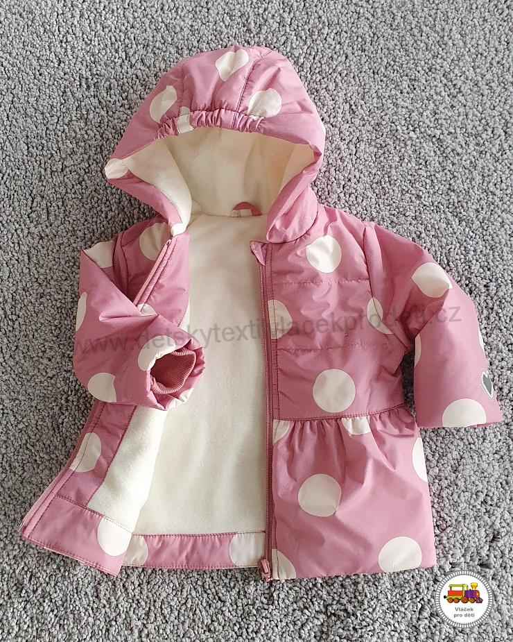 Bunda zimní Bembi KT261 a KT241 vel. 74, 80, 86, 92, 98