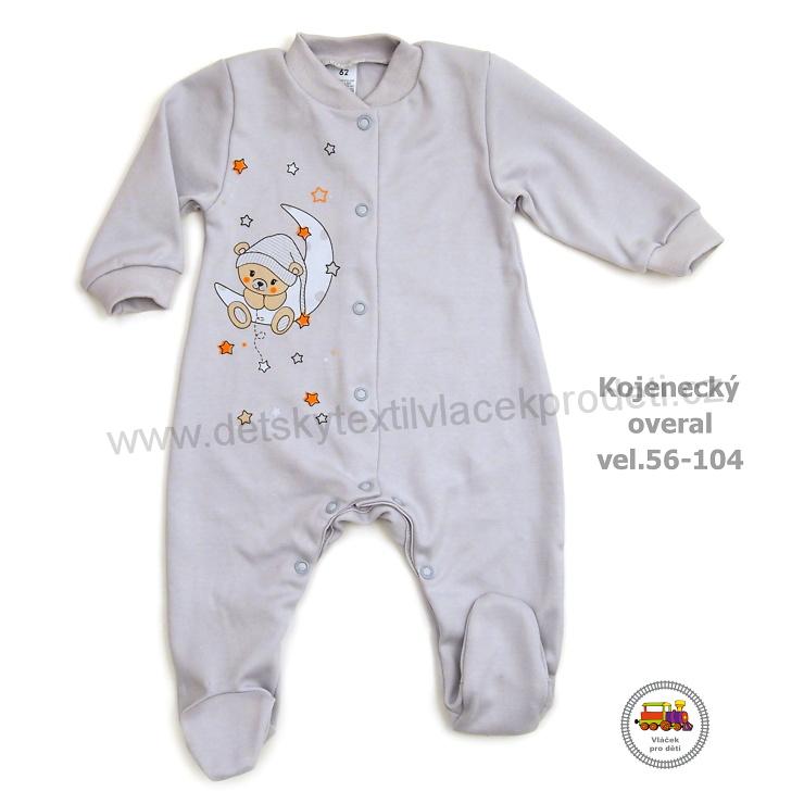 NOVINKA-Kojenecký/dětský overal bavlněný vel. 56, 62, 68, 74, 80, 86, 92, 98, 104