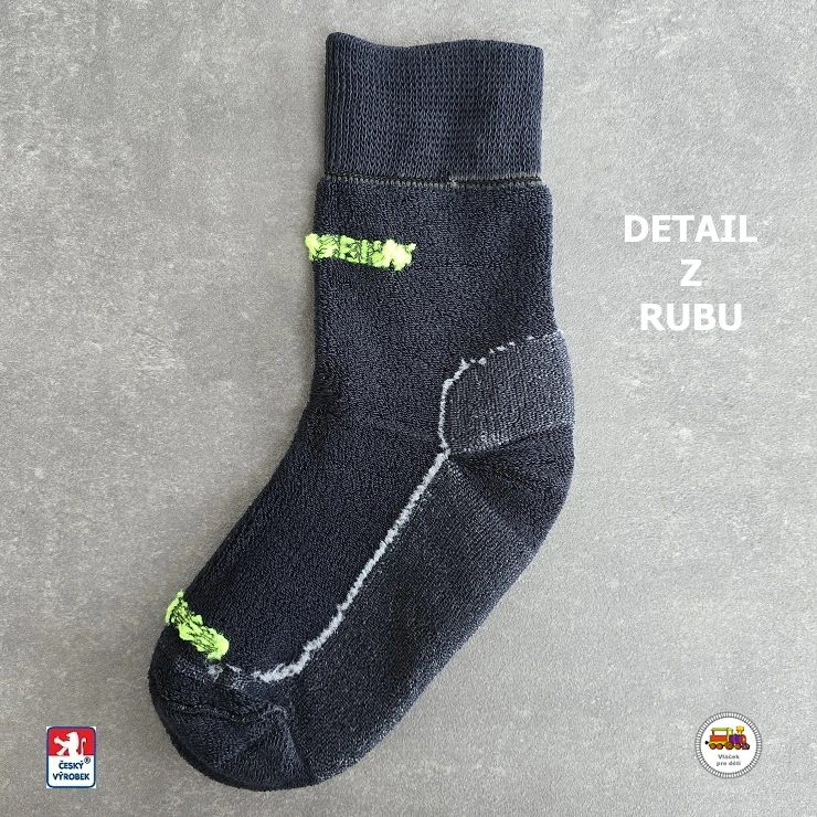 Thermo ponožky české Petr /112/ šedé vel.39-41