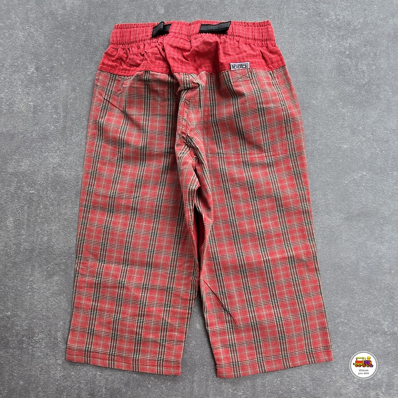 Šortky chlapecké 3/4 plátěné Neverest červené vel.122