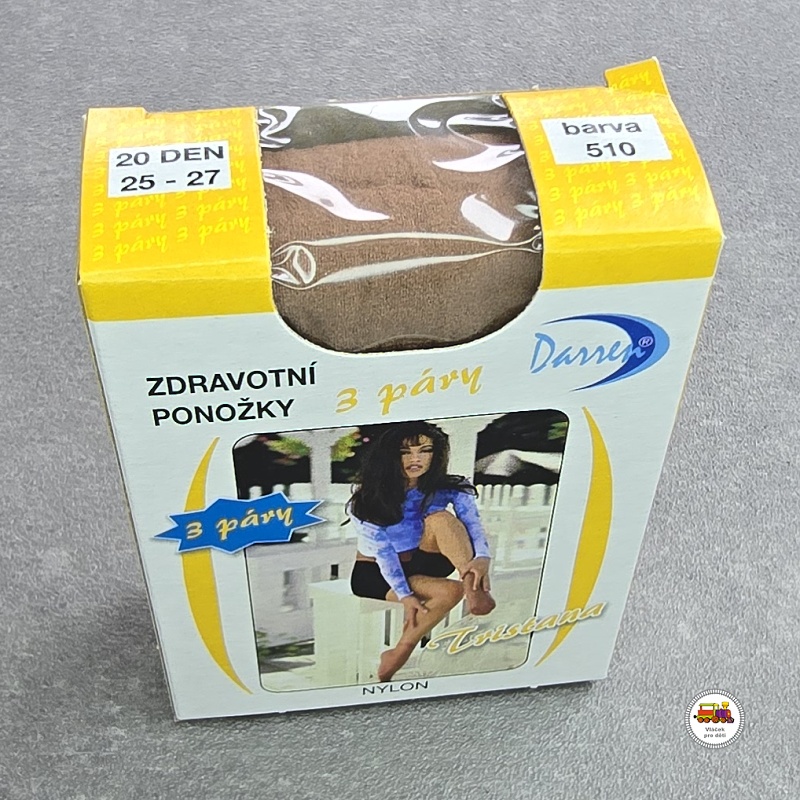 Silonové ponožky 3 páry