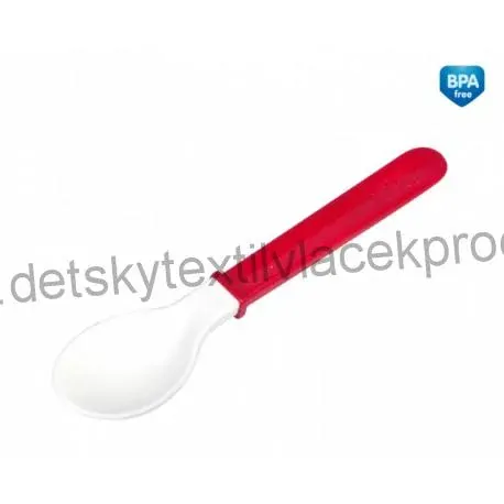 Plastová lžička měkká 2/938 růžová