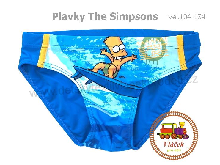 Chlapecké plavky The Simpsons vel.116, 122, 128
