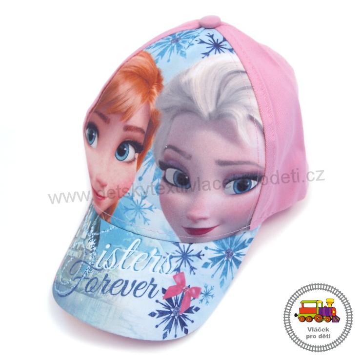 AKCE-Kšiltovka dívčí Frozen-Ledové království-Elsa EP4036 bílá /č.87/ vel.54