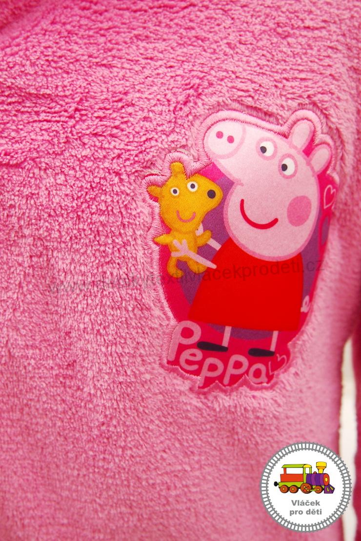 Dívčí župan Prasátko Peppa Pig 840-026 vel.98, 104, 110
