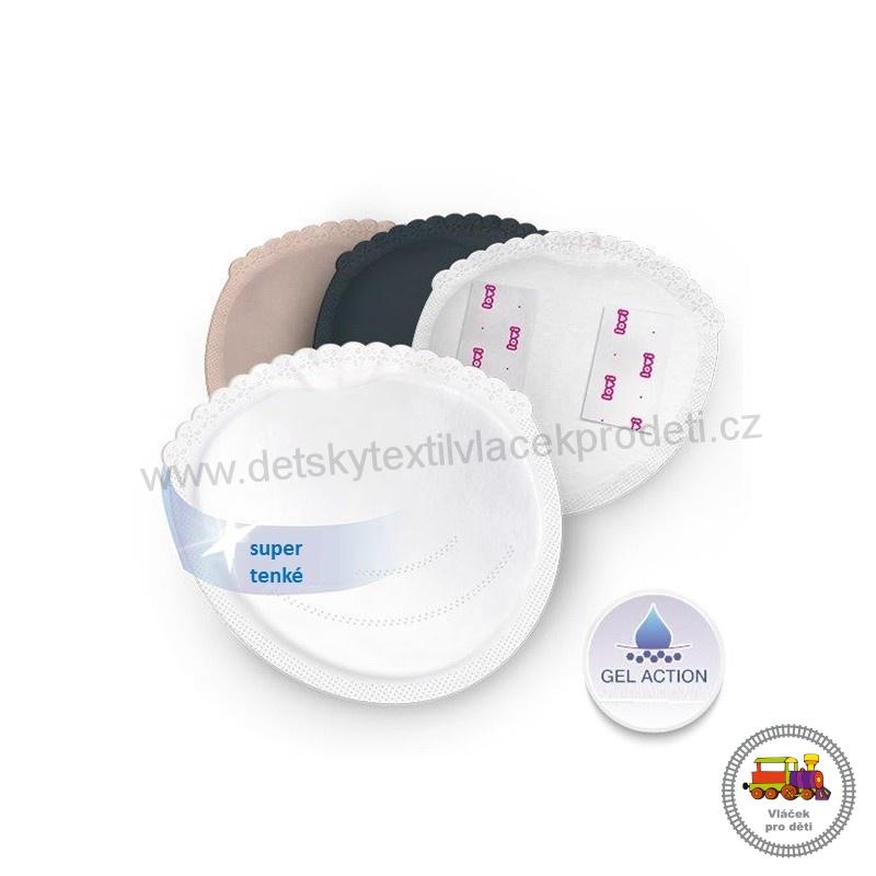 Tampóny do podprsenky LOVI Discreet Elegance černé 20ks 19/611