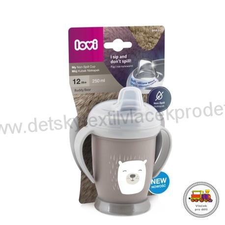 Hrníček nevylévací LOVI BUDDY BEAR 250ml 12m+ 35/344