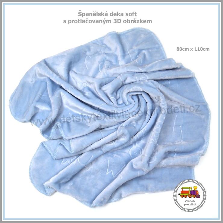 Španělská deka dětská Baby Sweet - soft