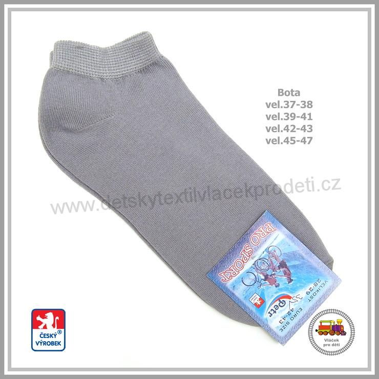 NOVINKA-Ponožky nízké bavlněné Petr vel.boty 35-38, 39-41, 42-44, 45-47