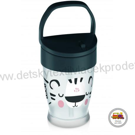 LOVI hrníček se slámkou SALT&PEPPER JUNIOR 250 ml 35/356