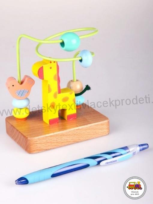 Labyrint Žirafa dřevěná 040869