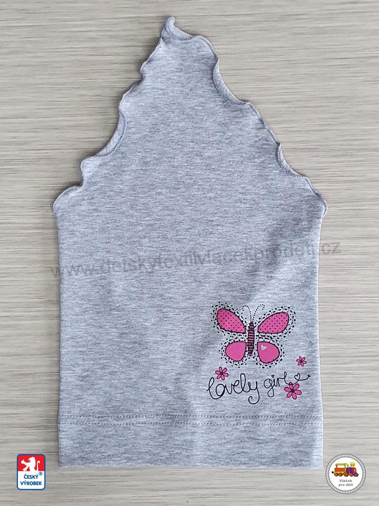 NOVINKA-Dívčí bavlněné letní šátky + plátěné čepičky vel. M, L, XL