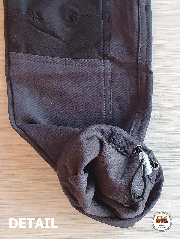 Kalhoty jarní outdoorové Wolf B2485 šedé vel.146