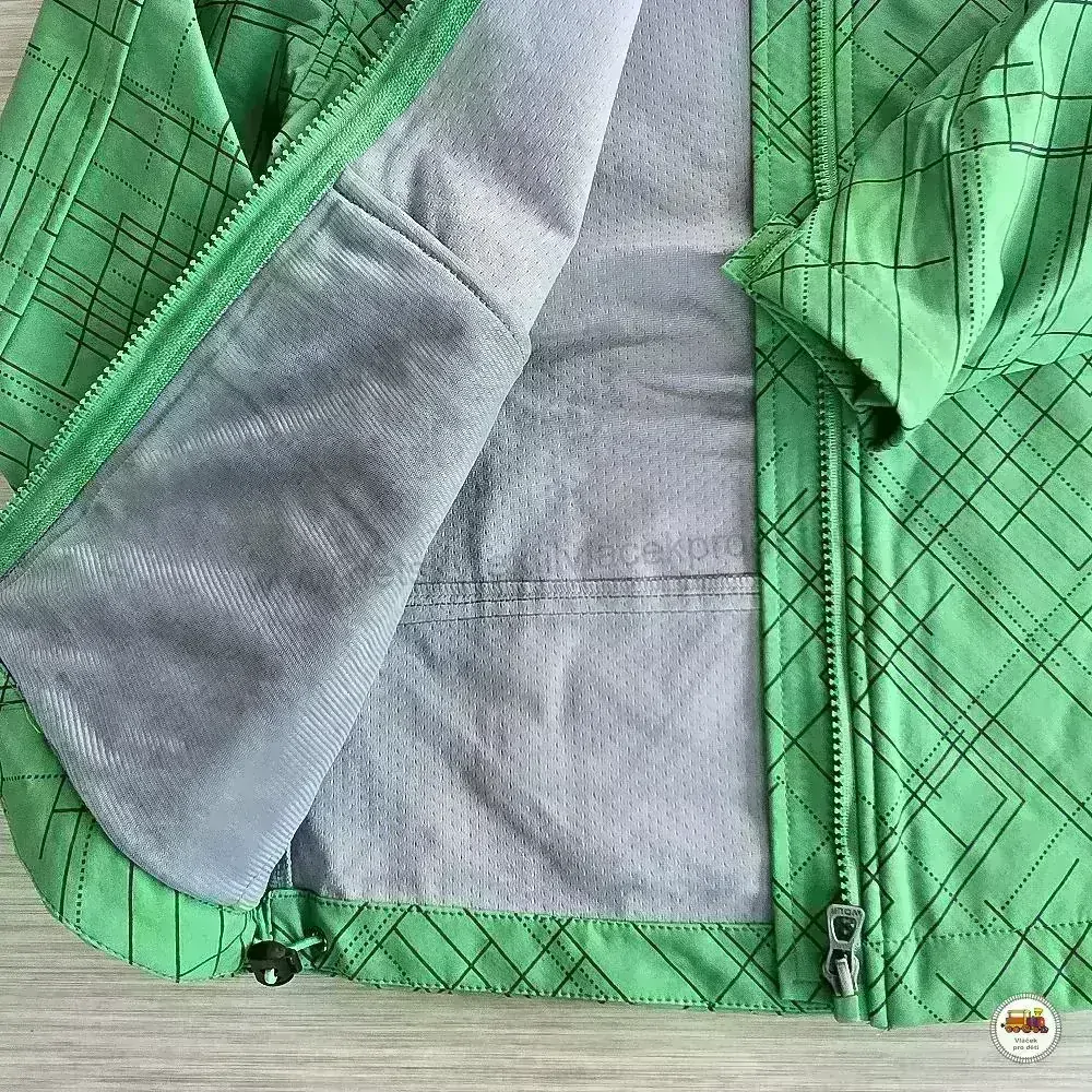 Softshellová bunda nezateplená Wolf B2366 zelená vel.110