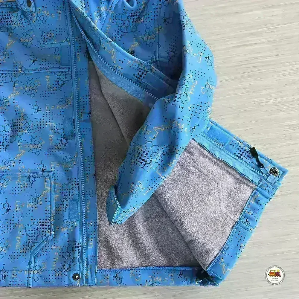 Softshellová bunda zateplená Wolf B2368 modrá vel.134