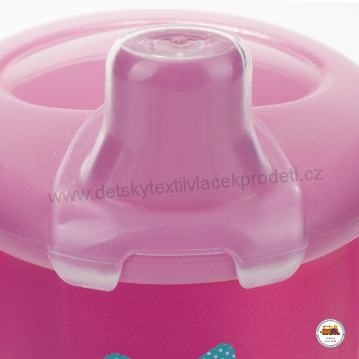 Nevylévací hrníček Anywayup s potiskem Toys z kolekce Haberman růžový new 31/200